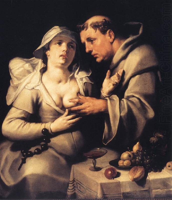 The Monk and the Nun ds, CORNELIS VAN HAARLEM